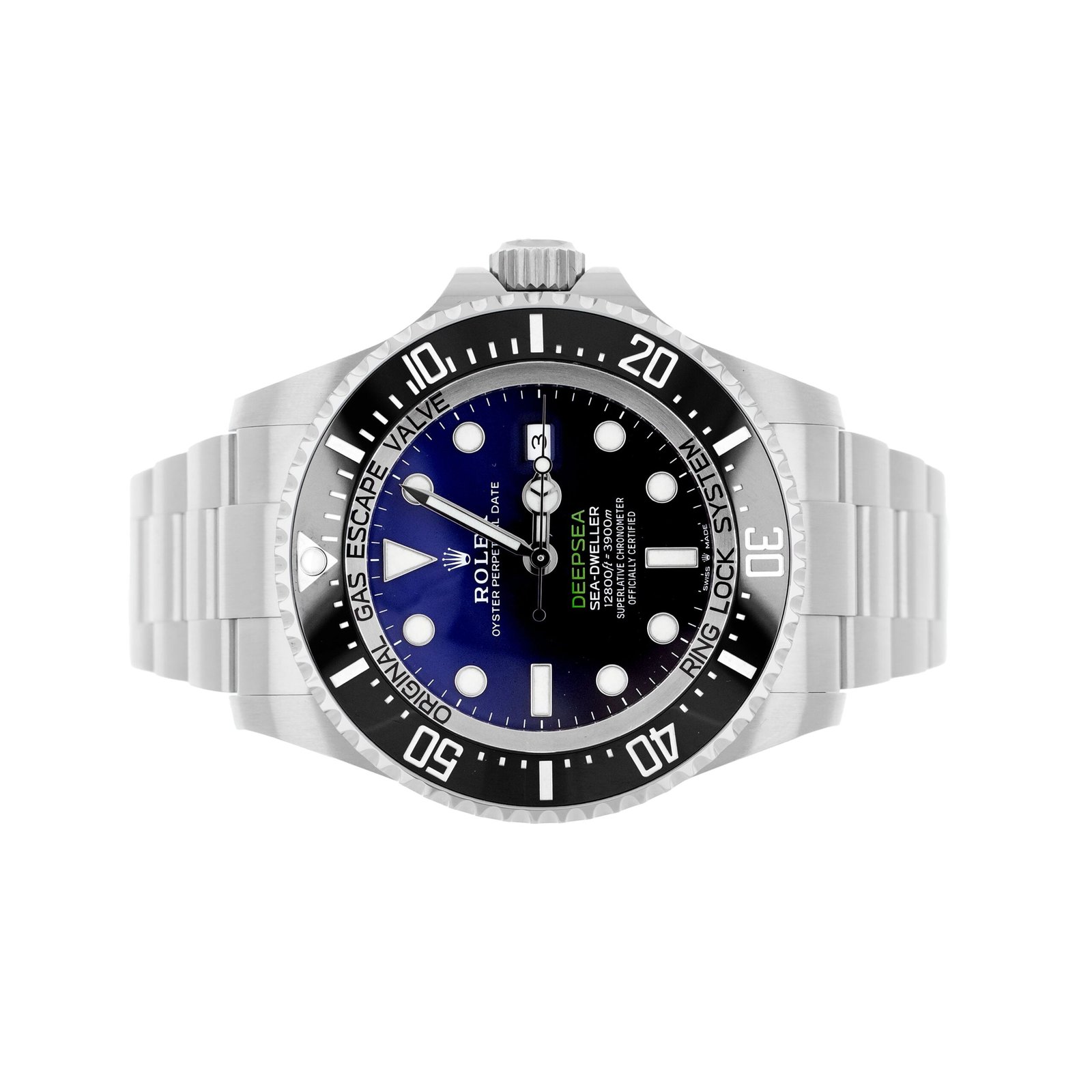 Rolex Sea-dweller Deepsea Stainless Steel Blue Dial 44mm 126660 Full Set