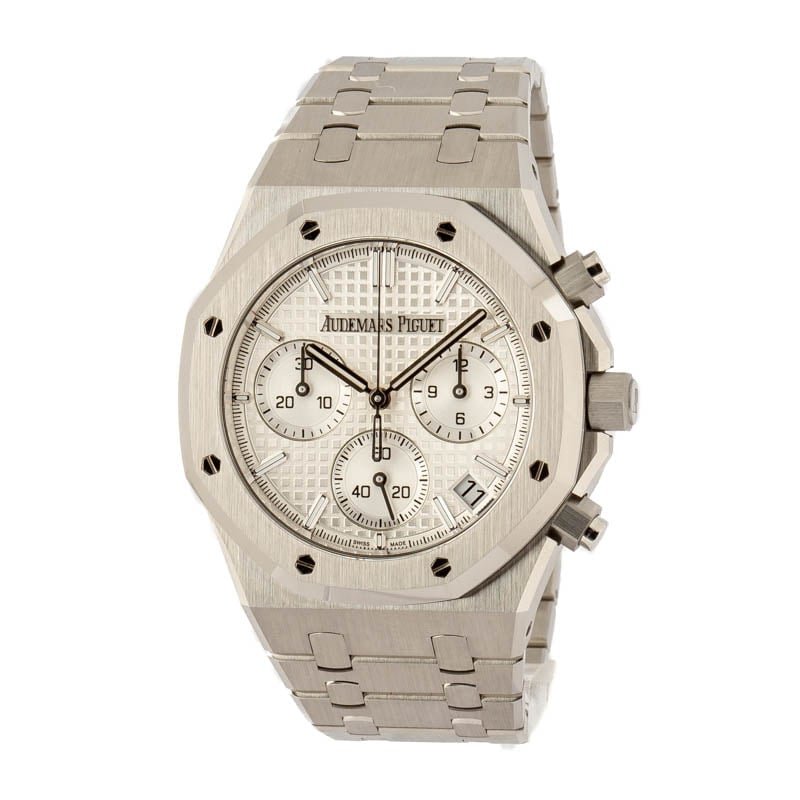 Audemars Piguet Royal Oak Silver Mega Tapisserie Dial