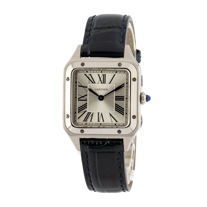 Cartier Santos Dumont Silver Dial