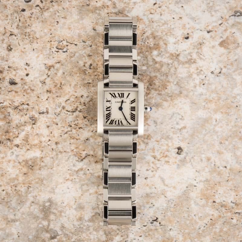 Ladies Cartier Tank Francaise Roman Dial