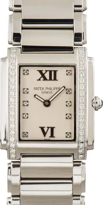 Ladies Patek Philippe Twenty-4 Diamond Dial