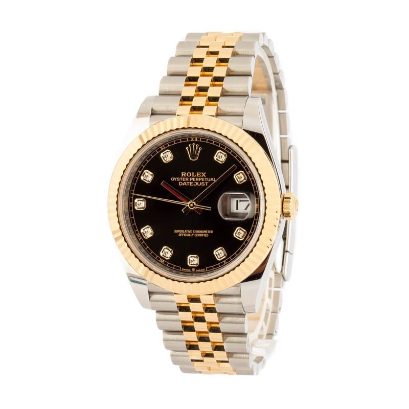 Rolex Datejust 41 Ref 126333 Black Dial